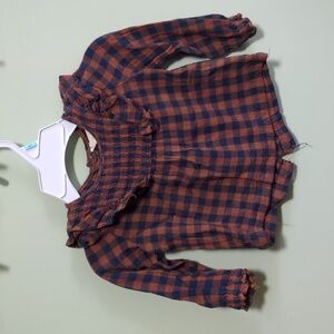 Size 2, Matilda Jane plaid shirt